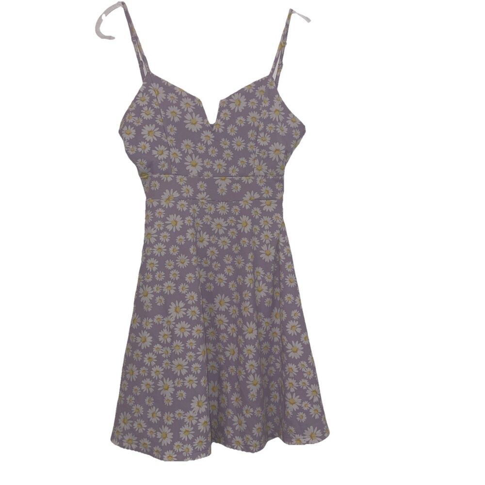 Almost Famous Dress Womens Medium S/M Floral Fairy Babydoll Y2K Easter Skater